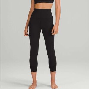 Size 6 Black Lululemon Leggings